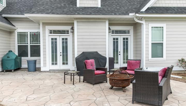 Create a Beautiful Stamped Concrete Patio in Rochester, Minnesota area!